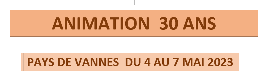 Invitation aux animations pour les 30 ans d'ABADAS